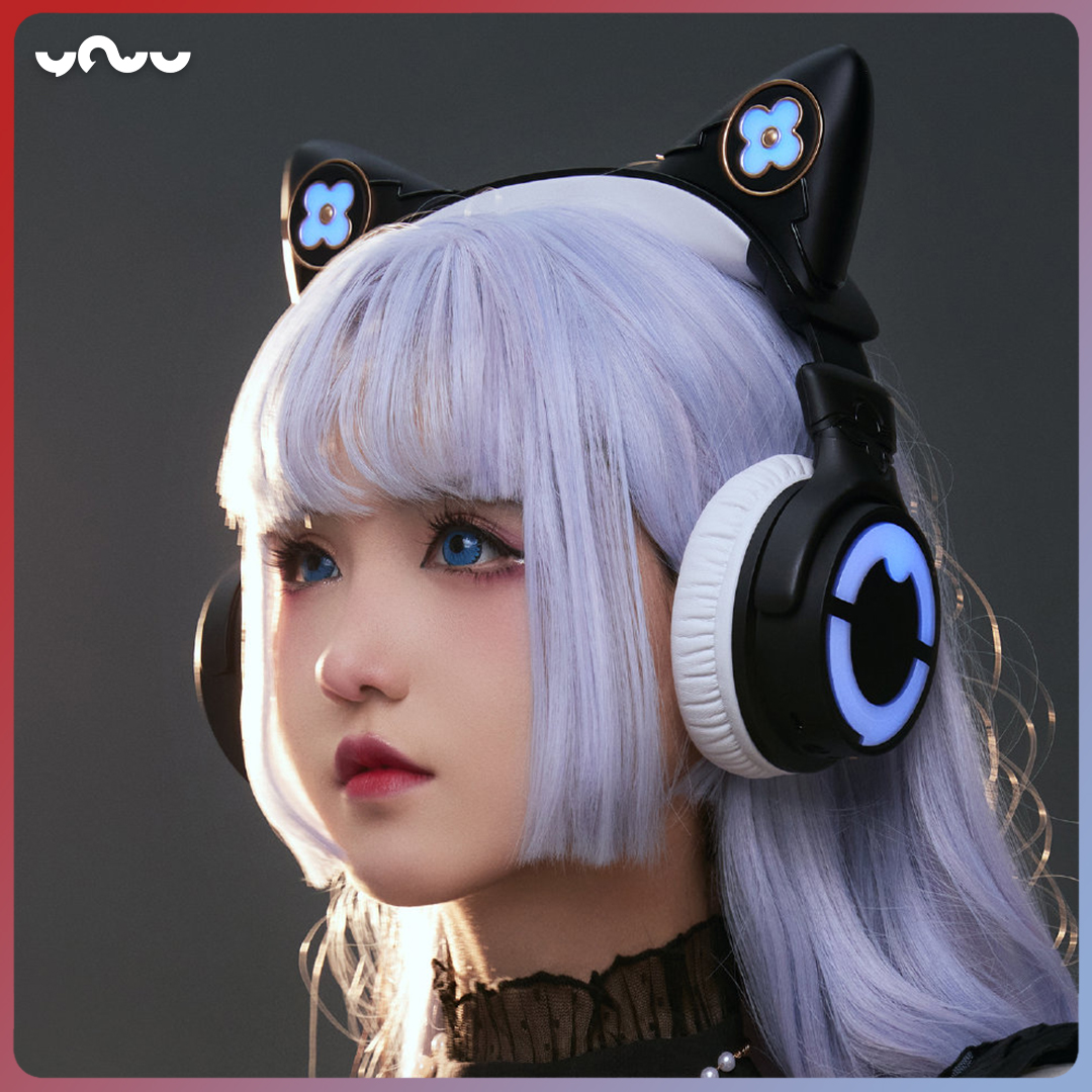 Tai nghe Yowu Rem Phiên Bản Giới Hạn Tùy Chỉnh Đặc Biệt Re:Zero Headphones Bluetooth True Wireless Livestream Gaming Chống Ồn Chủ Động