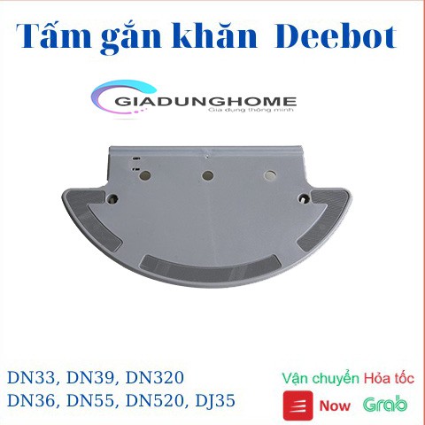 Tấm gắn khăn lau robot hút bụi ecovacs DN55|DN33|DN520 chính hãng