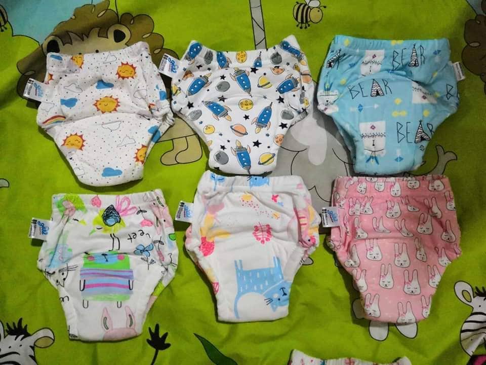 Quần tập bỏ bỉm XUẤT HÀN 7 lớp GOODMAMA cho bé size 110 cho bé 13-17 kg