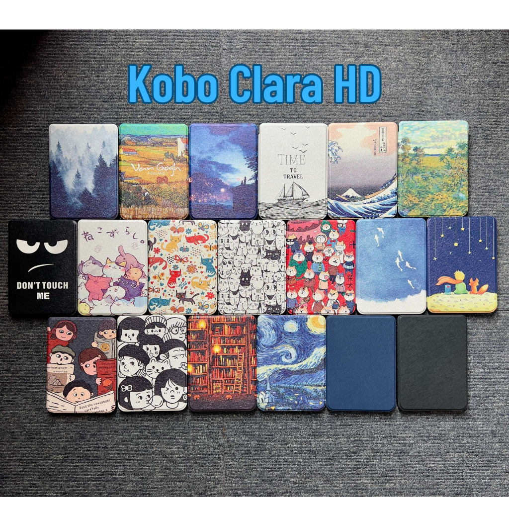 Bao da cover kobo clara hd, case máy đọc sách kobo clara hd