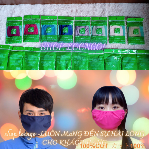 [Freeship]Khẩu trang Chống Nắng Nhật Bản chống tia UV by Shop LocNgo