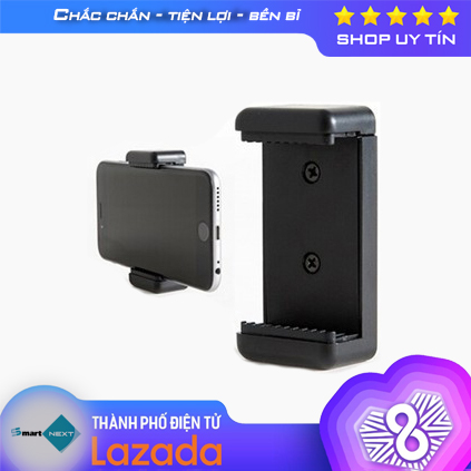 Kẹp điện thoại dán xe, kẹp điện thoại livesteam, kẹp máy ảnh cho tài xế công nghệ & streamer kèm miếng dán 3M