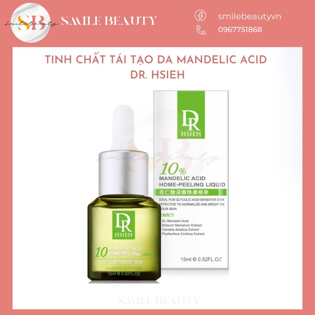 Serum Tái Tạo Da Dr.Hsieh Mandelic Acid Home-Peeling Liquid