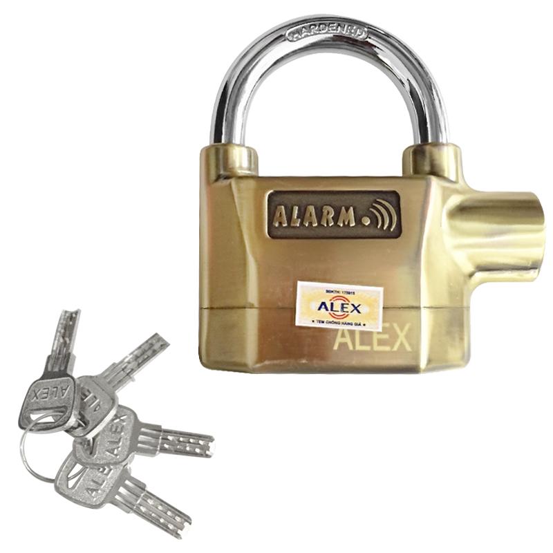 [HCM]Ổ khóa chống cắt báo động loại xịn AlexNew  ổ khóa cửa  ổ khóa nhà  ổ khóa chống trộm
