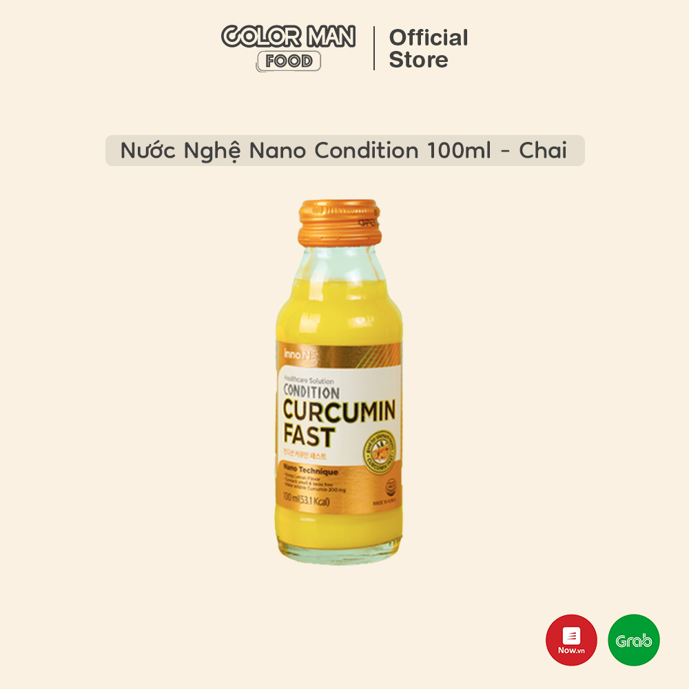 Nước Nghệ Nano Condition 100ml hương vị Mật ong tự nhiên