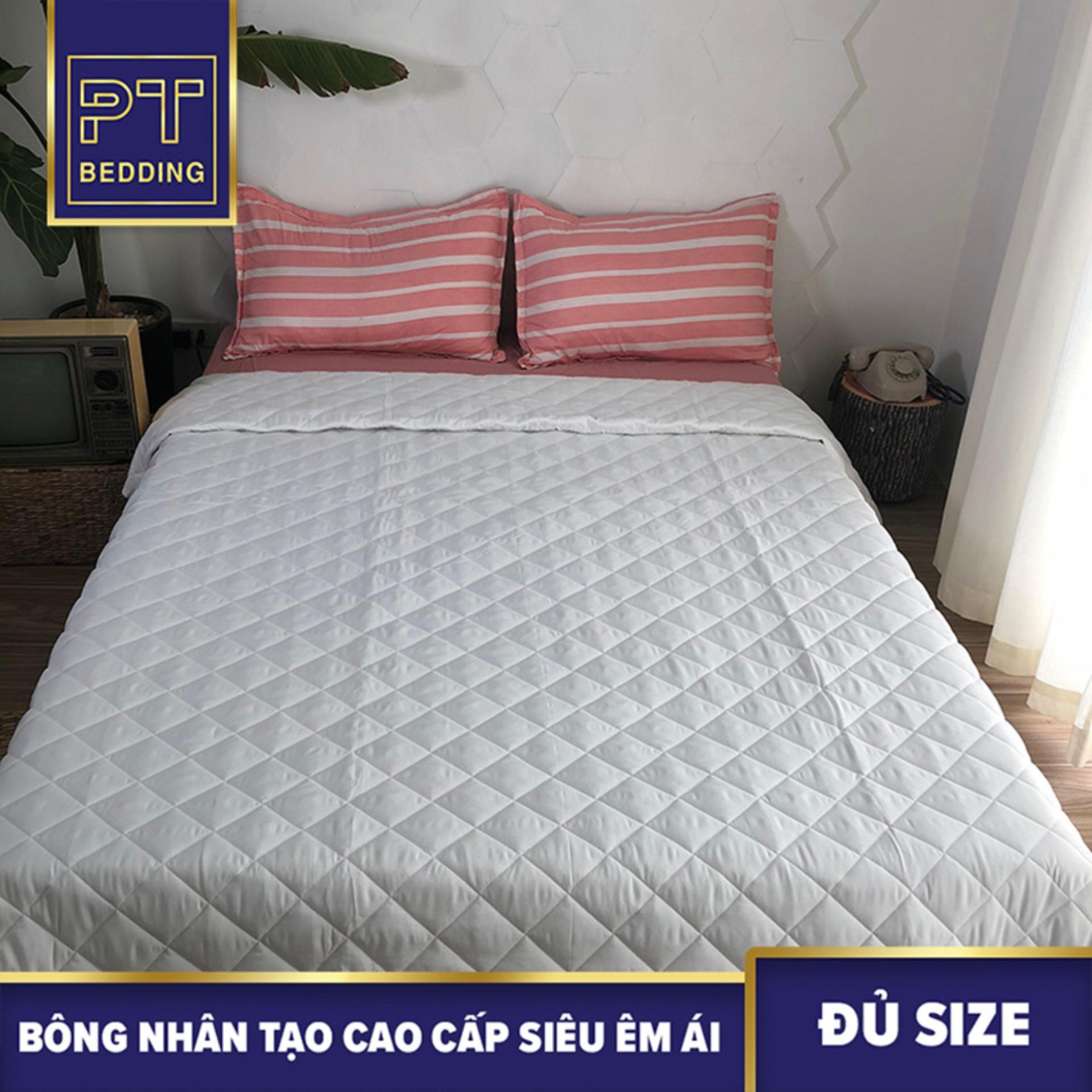 Ruột Chăn Hè Thu Chần Bông Hạt Nhân Tạo 2m x 2m2 Cao Cấp - Phúc Thịnh Bedding