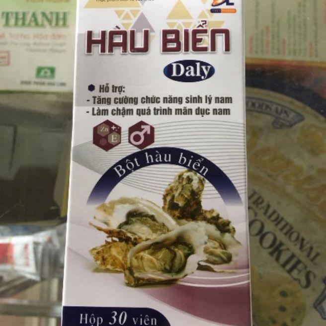 hào biển bổ thận tráng dương tăng cường chức năng sinh lý lọ 30 viên