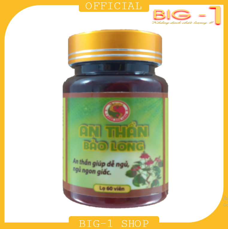 Viên uống An thần Bảo Long giúp dễ ngủ, ngủ ngon giấc - Hàng Chính Hãng