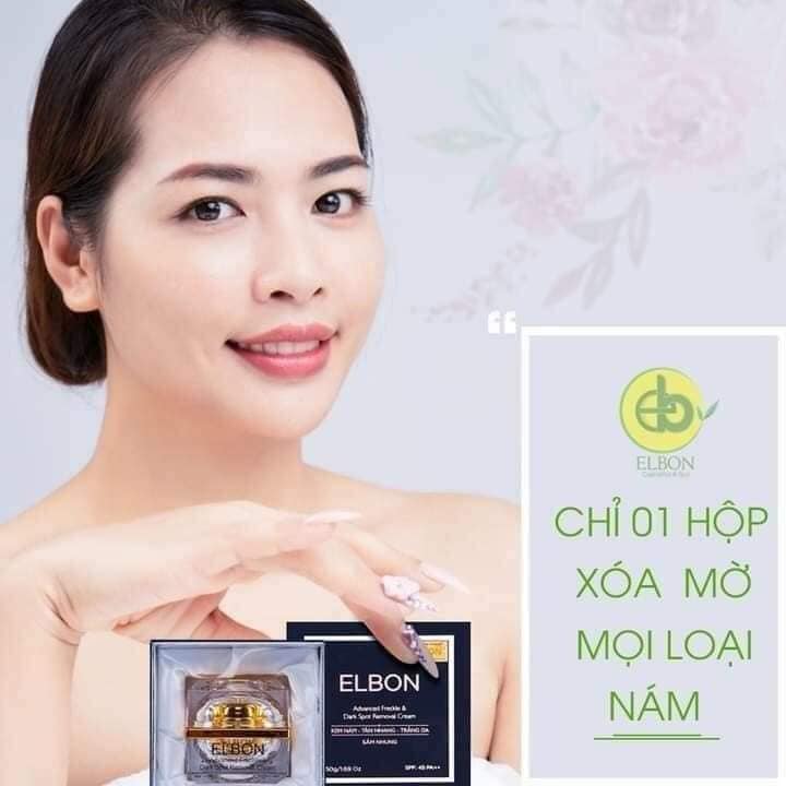 KEM NÁM TÀN NHANG TRẮNG DA SÂM NHUNG ELBON