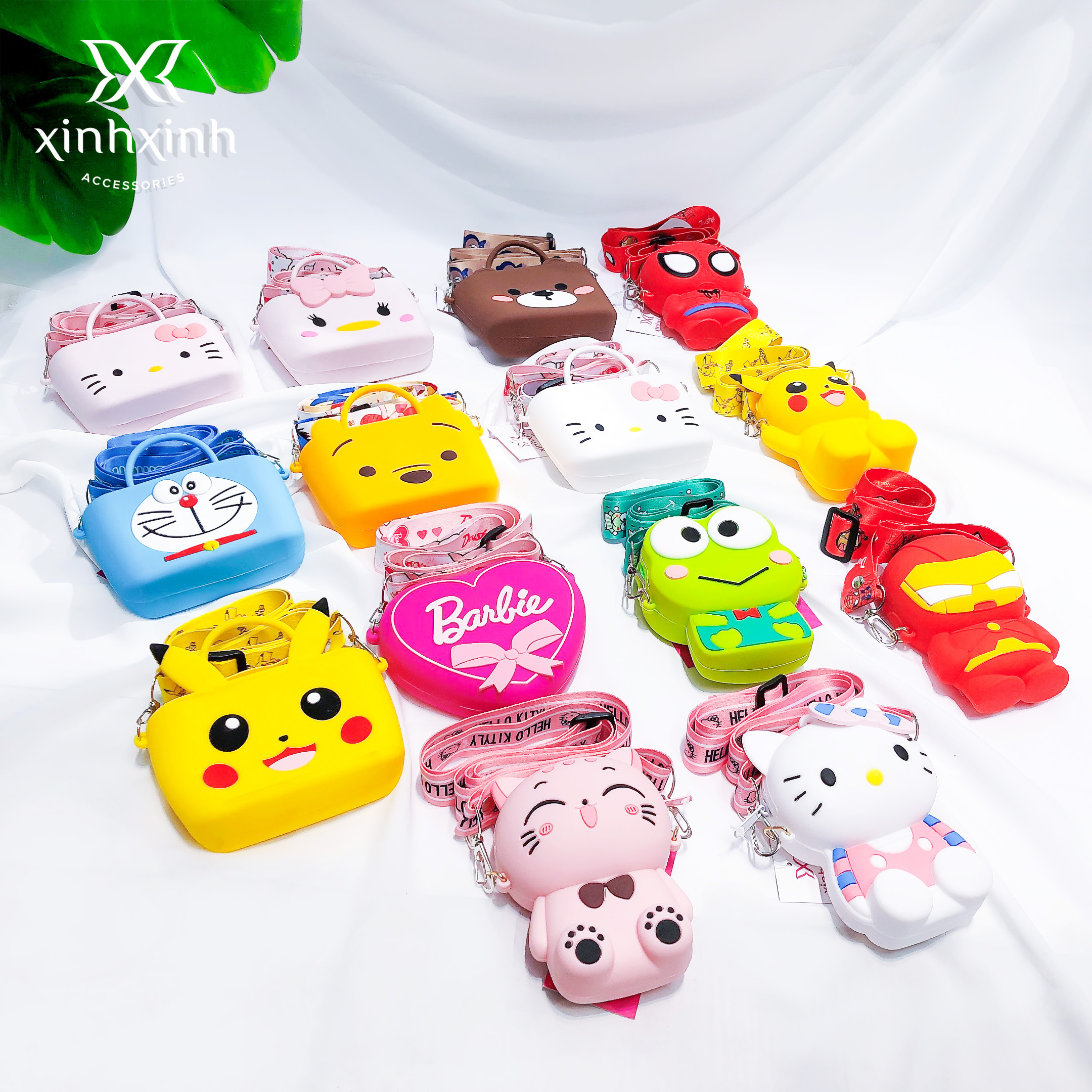 Túi xách trẻ em , túi thời trang silicone hoạt hình ngộ nghĩnh cho bé - Xinh Xinh Accessories