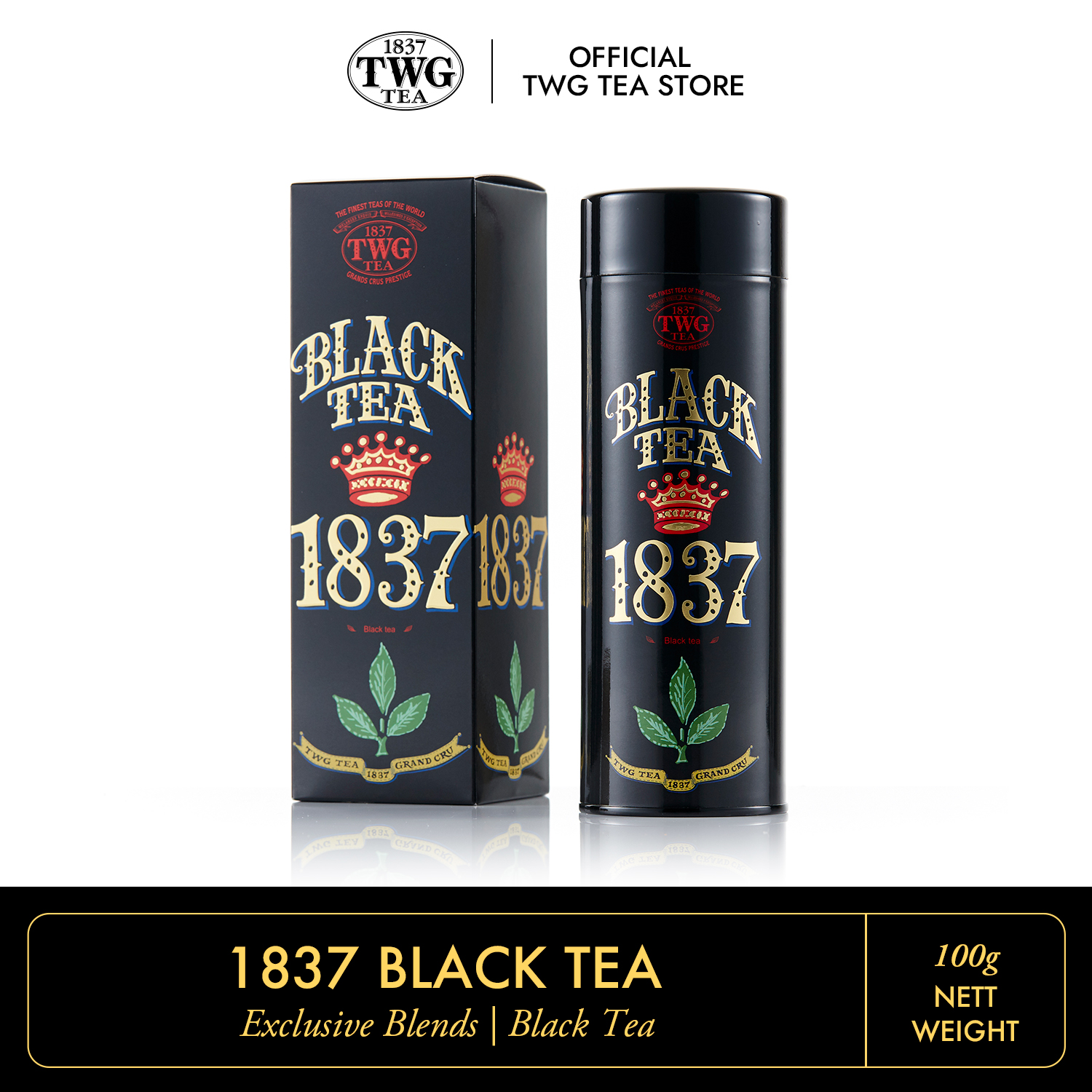 Trà TWG Tea - 1837 Black Tea (20g/100g) | Trà Đen