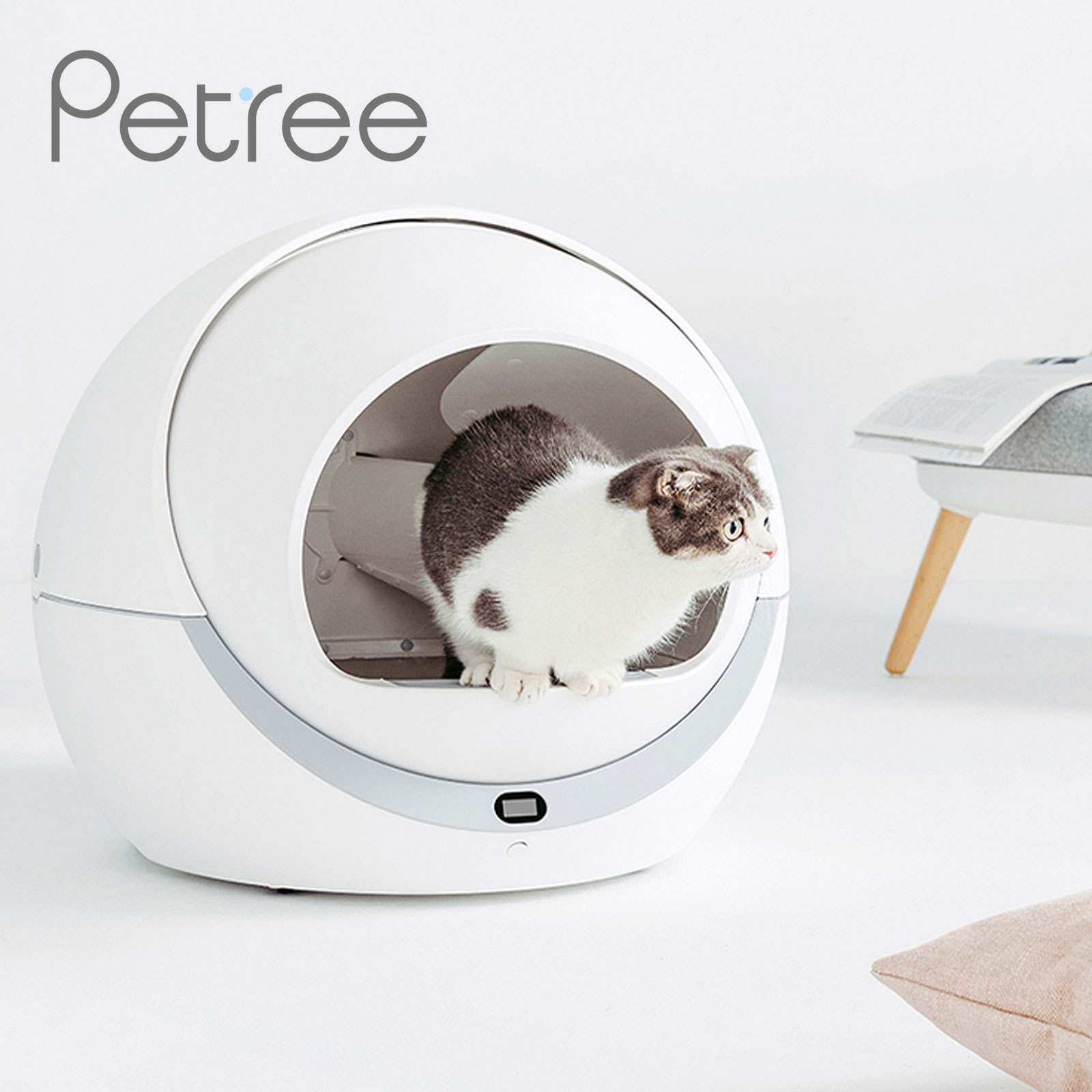 Petree wifi- máy vệ sinh tự động cho mèo