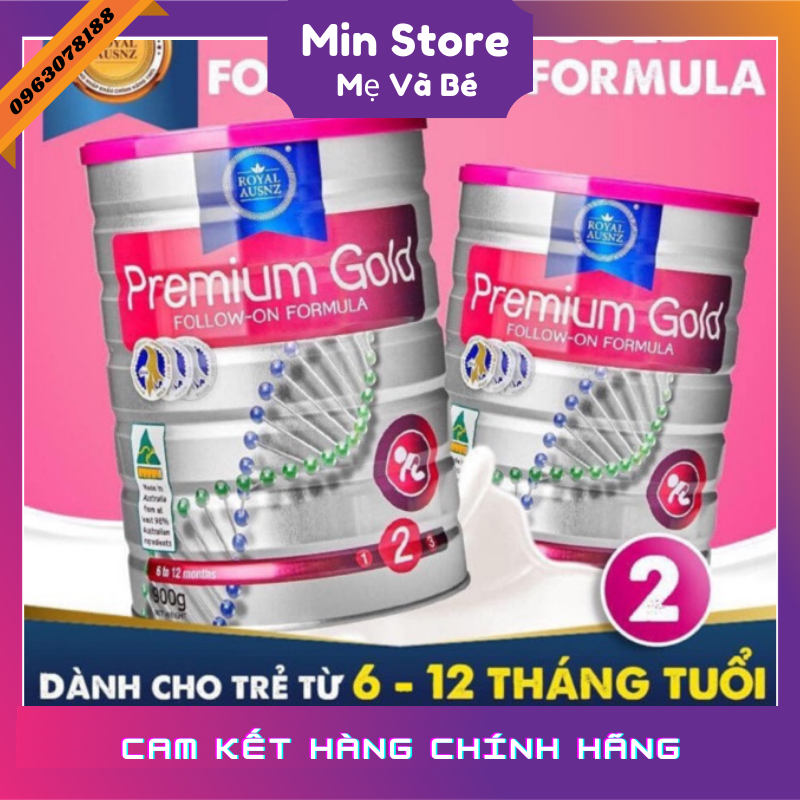 SỮA HOÀNG GIA ÚC PREMIUM GOLD 2 - DÀNH CHO TRẺ TỪ 6 - 12 THÁNG TUỔI