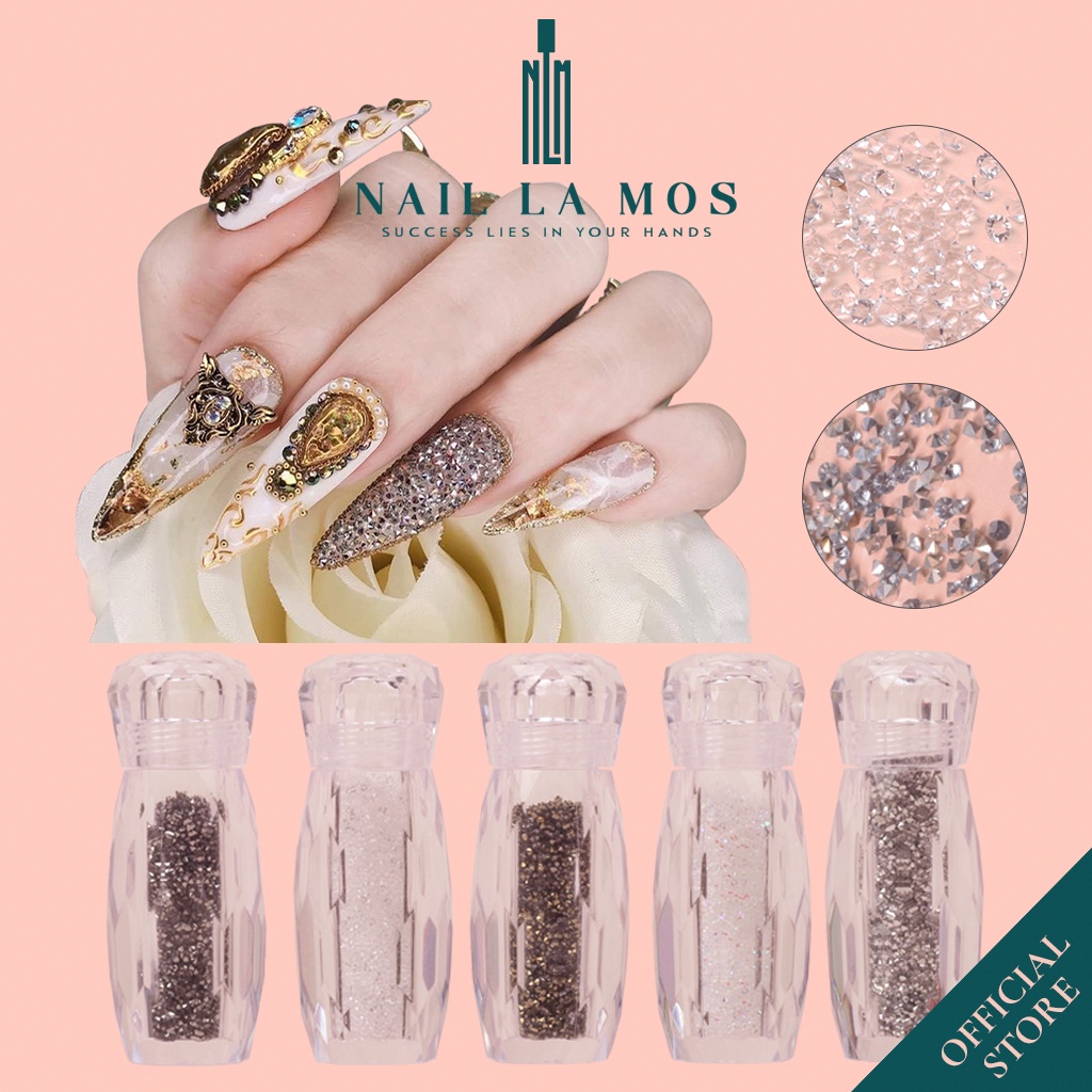 Đá rắc nail - đá rắc loại sáng cao cấp trang trí móng tay
