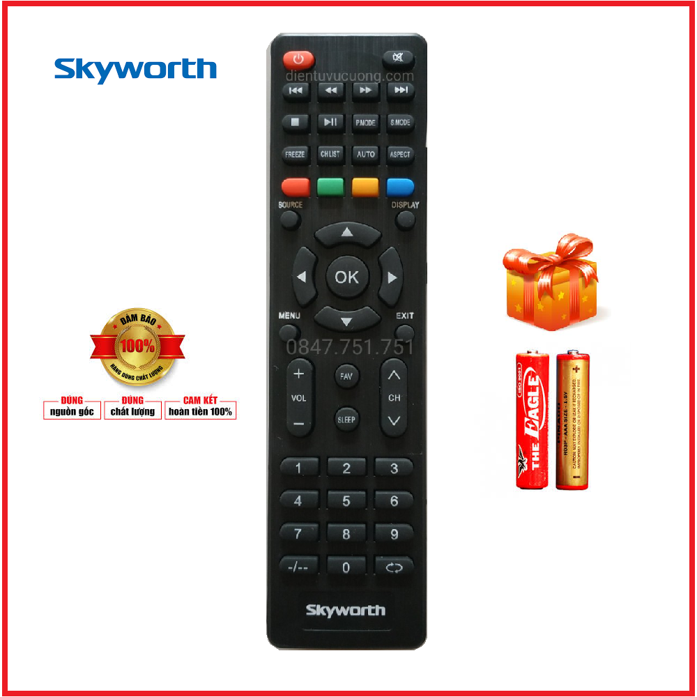 Điều Khiển Ti Vi Skyworth ( LED )