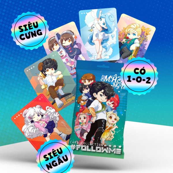 Bộ thẻ sưu tập siêu đặc biệt: card collection - lớp học mật ngữ