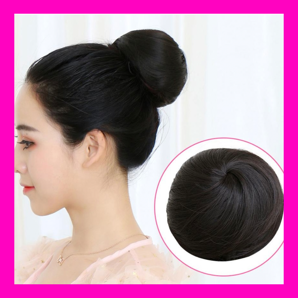 [HCM]Tóc giả búi củ tỏi dễ thương