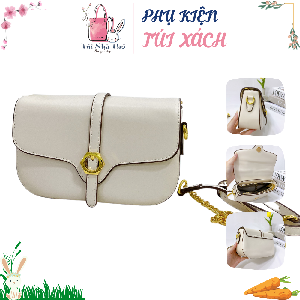 Túi xách tay nữ Túi xách nữ nội địa Trung đeo chéo dáng bầu nắp gập cao cấp - Túi nữ - Túi da nữ - Ví nữ - Túi cầm tay nữ