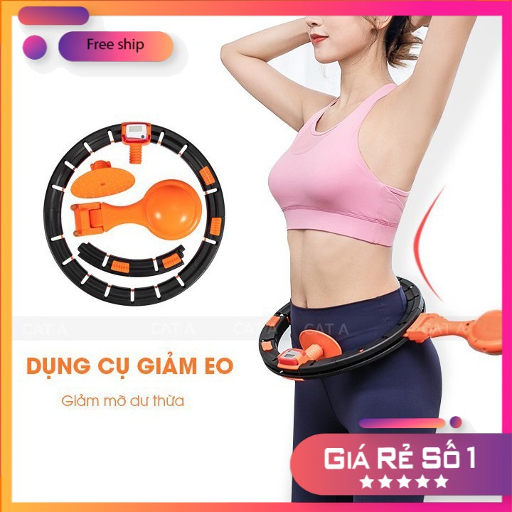 Vòng lắc eo thông minh giảm cân hulahoop hàng có sẵn