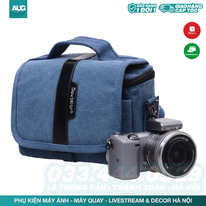 Túi máy ảnh soudelor vintage - AUG Camera & Decor Hà Nội
