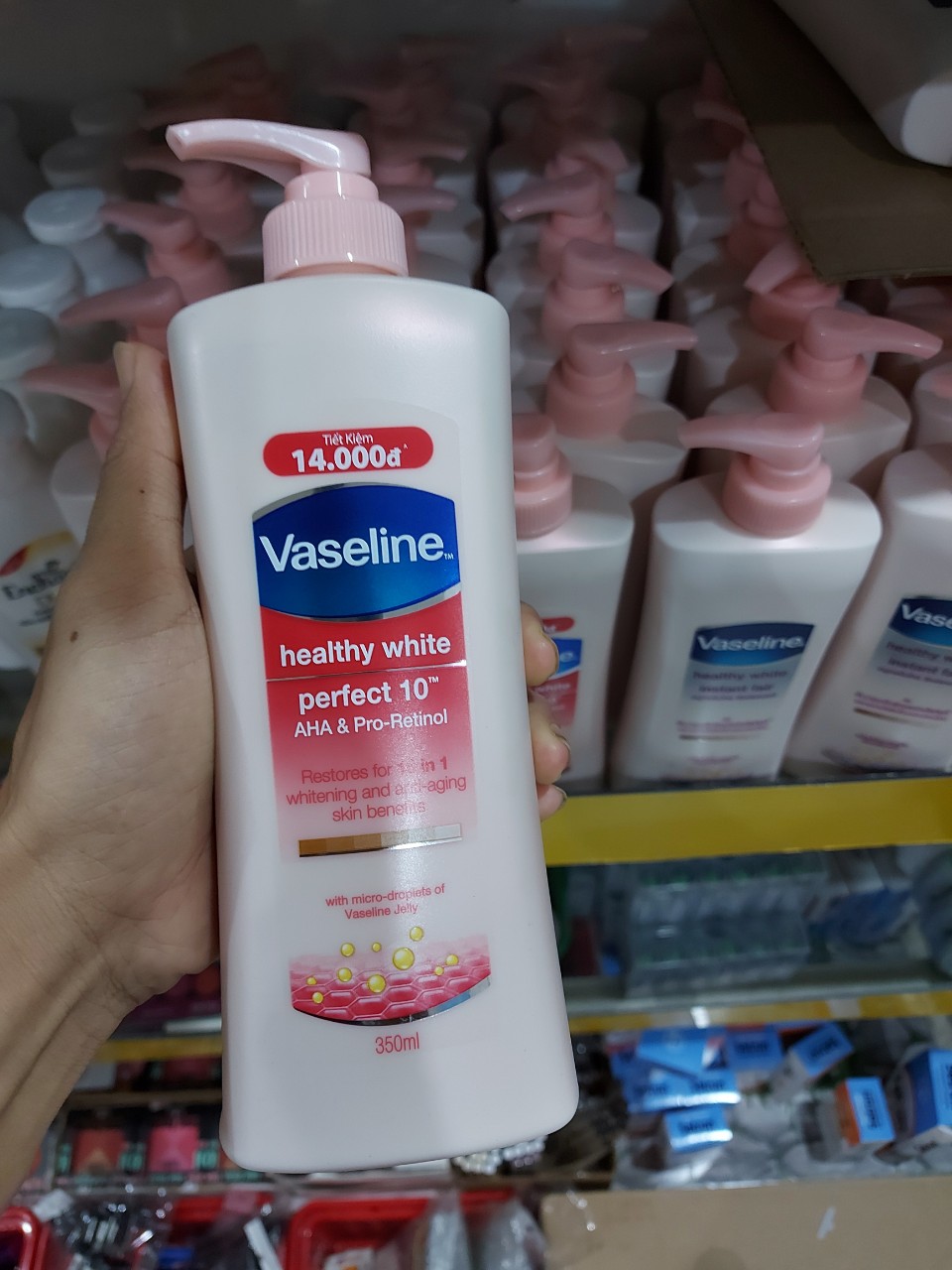 Sữa Dưỡng Thể Vaseline Perfect 10 Trong 1 (350ml)
