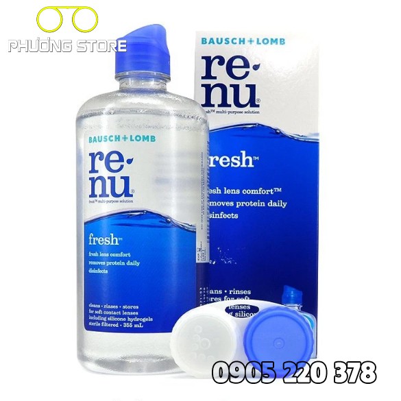 Renu - dung dịch ngâm và bảo quản kính áp tròng