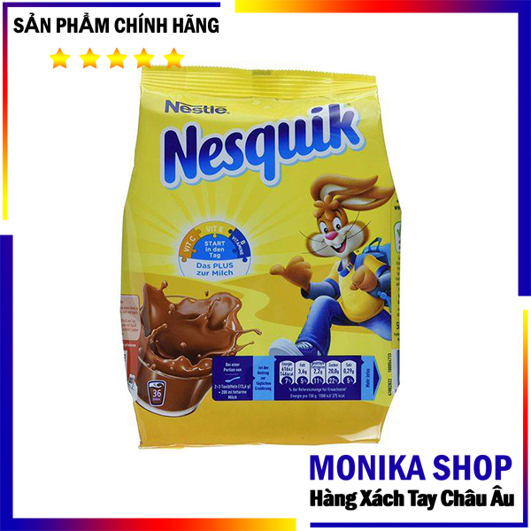 Bột Cacao Nesquik hàng Đức 400gr