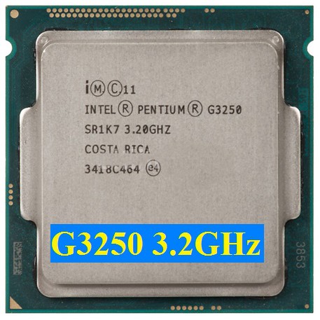 CPU G3250 socket 1150 chạy Main H81, B85