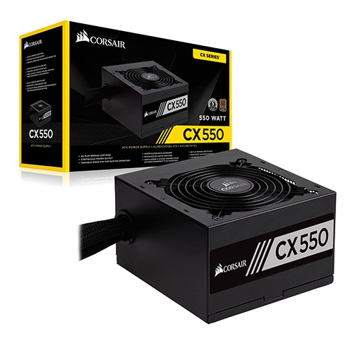Nguồn máy tính corsair cx550 80 plus bronze