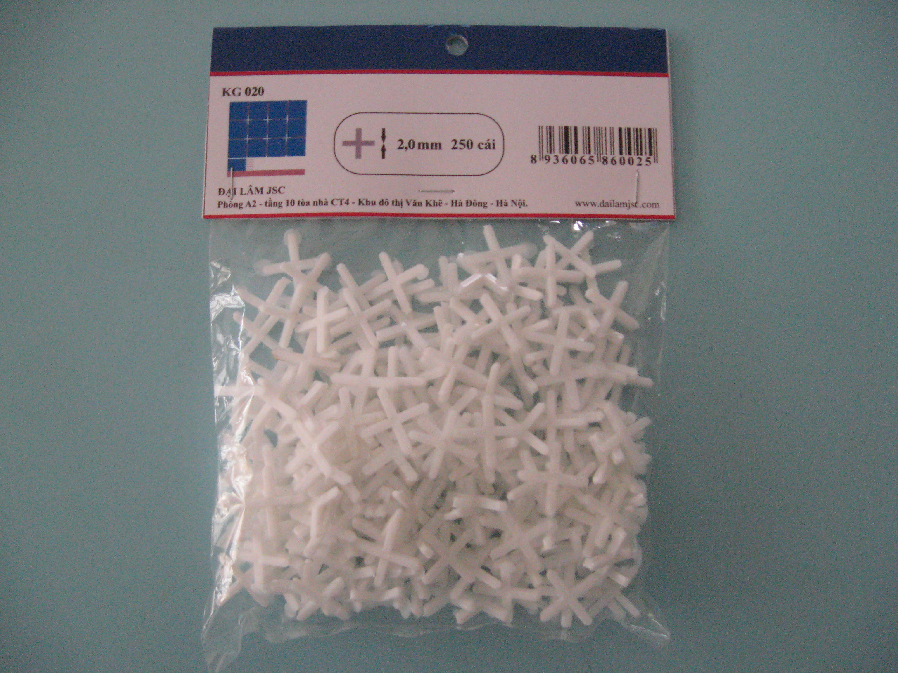 Ke Nhựa Lát Gạch Đóng Túi, Ke Chữ Thập Ke Ốp Lát Gạch  (1mm, 1,5mm, 2mm, 2,5mm)