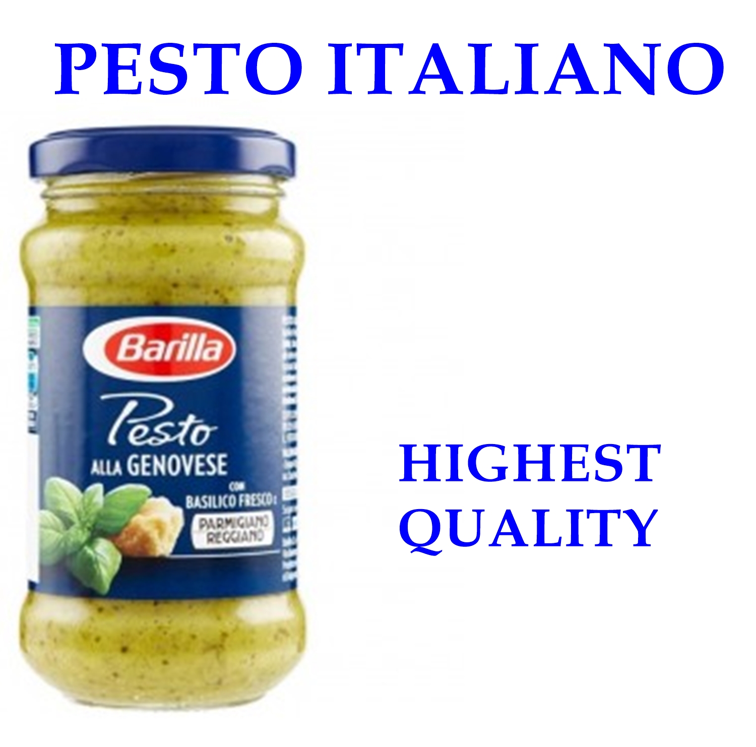 Lọ 190g XỐT PESTO BARILLA Alla Genovese, made in Italy, Pesto Alla Genovese, made in Italy, Barilla 190g
