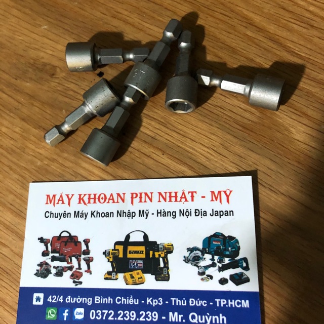 Đầu bắn tôn 8mm nhật bãi