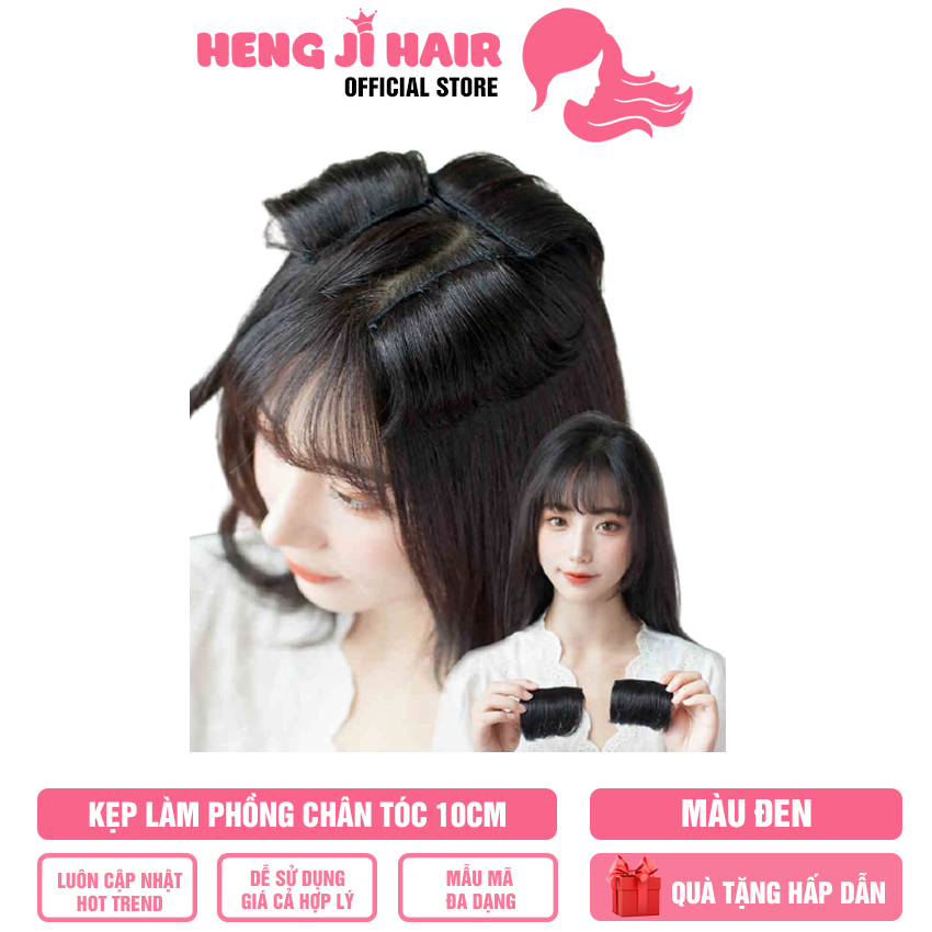 [TẶNG QUÀ 29K] Kẹp Tóc Làm Phồng Chân Tóc 10cm Mini HH11 Tóc Có Thể Đeo, Tháo Dễ Dàng, Hàng Có Sẵn, Cam Kết Cả Về Chất Liệu Cũng Như Hình Dáng - Hengji Hair Official Store