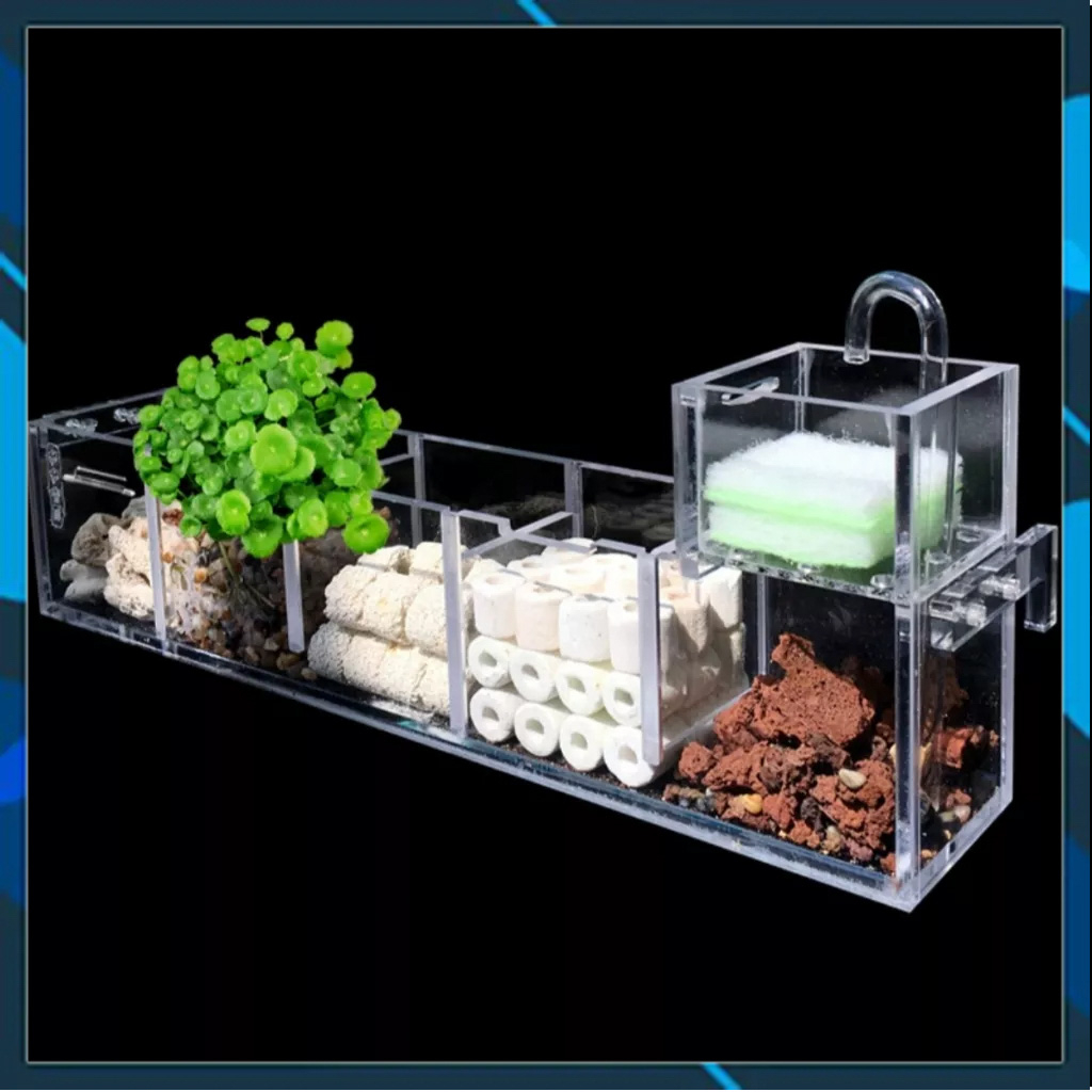 Lọc tràn mini cài thành bể , lọc bể cá
