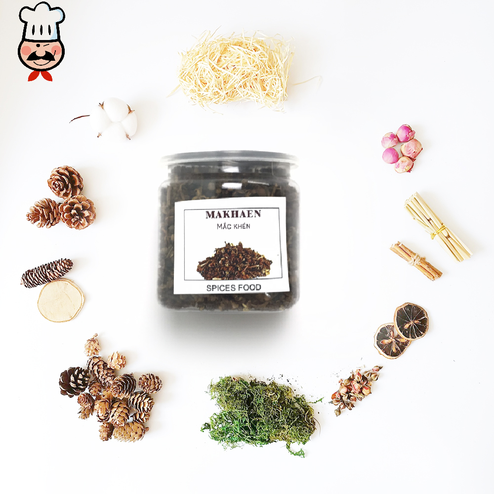 [Hũ 120ml] Makhaen - hạt Mắc Khén rừng ướp thịt nướng Tây Bắc- Ướp- thành phần muối Chằm chéo