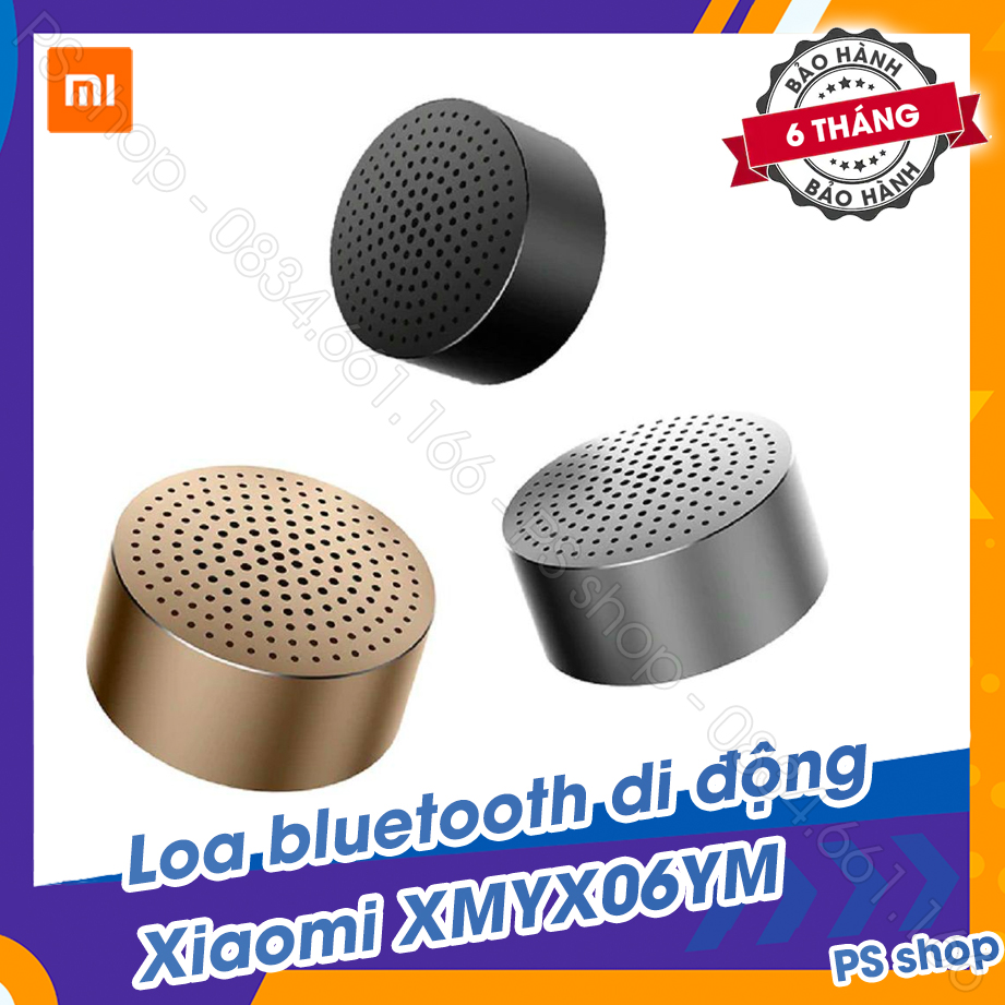 [Mã ELMAR31 Giảm 10%] Loa Bluetooth di động Xiaomi - XMYX02YM - Thiết kế mini, khung kim loại sang trọng- BẢO HÀNH 6 THÁNG