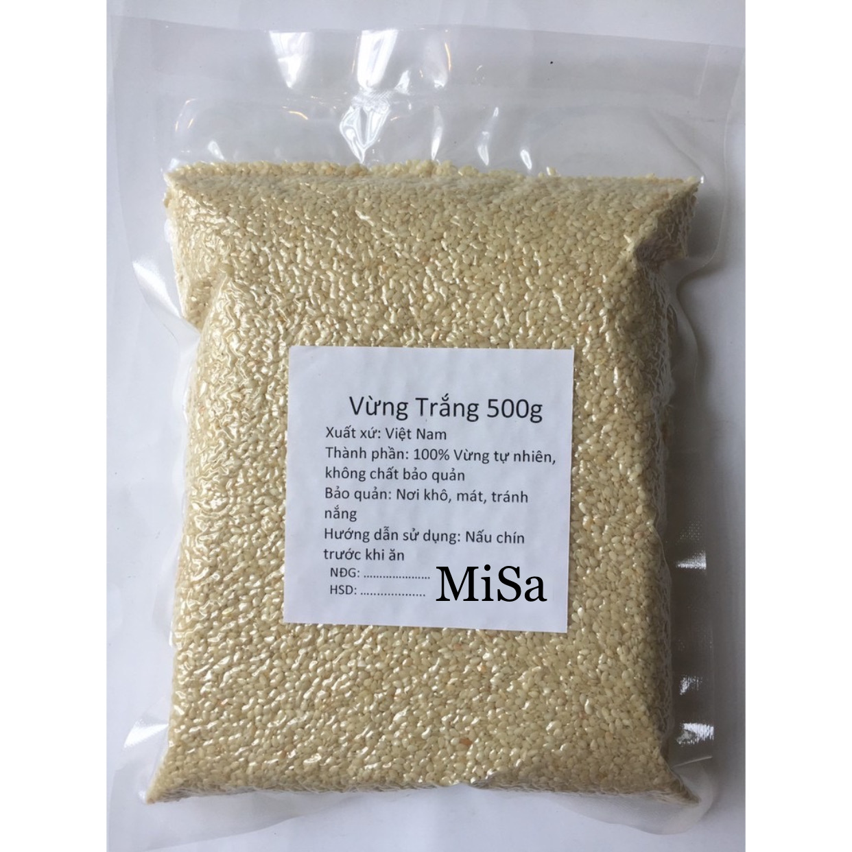 Vừng trắng mè trắng sạch sống 1kg