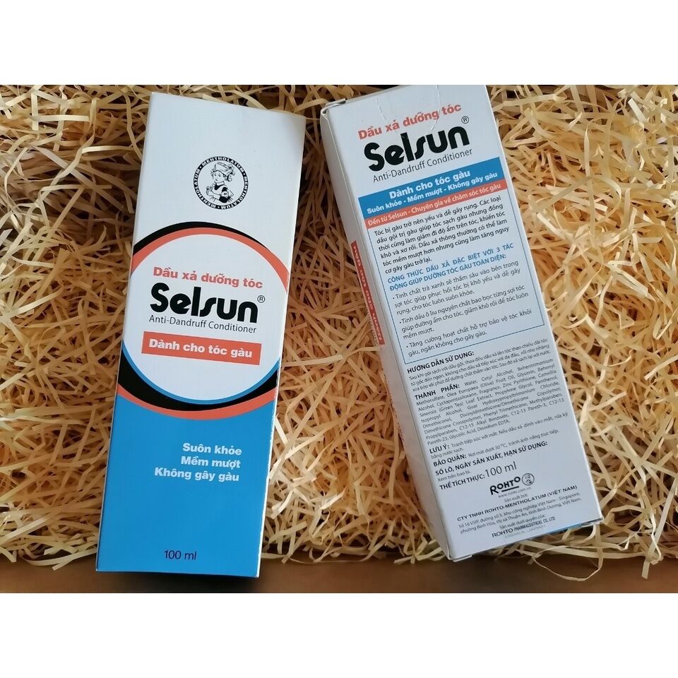 100g✅️✔️dầu xả selsun dưỡng tóc ngăn ngừa gàu