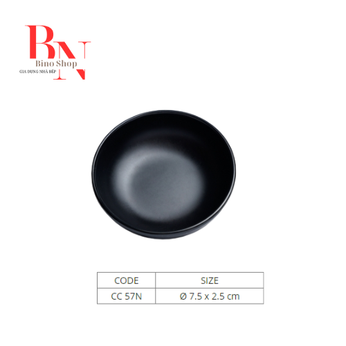 [HCM]5 Chén Nước Chấm Tròn Melamine– Fataco