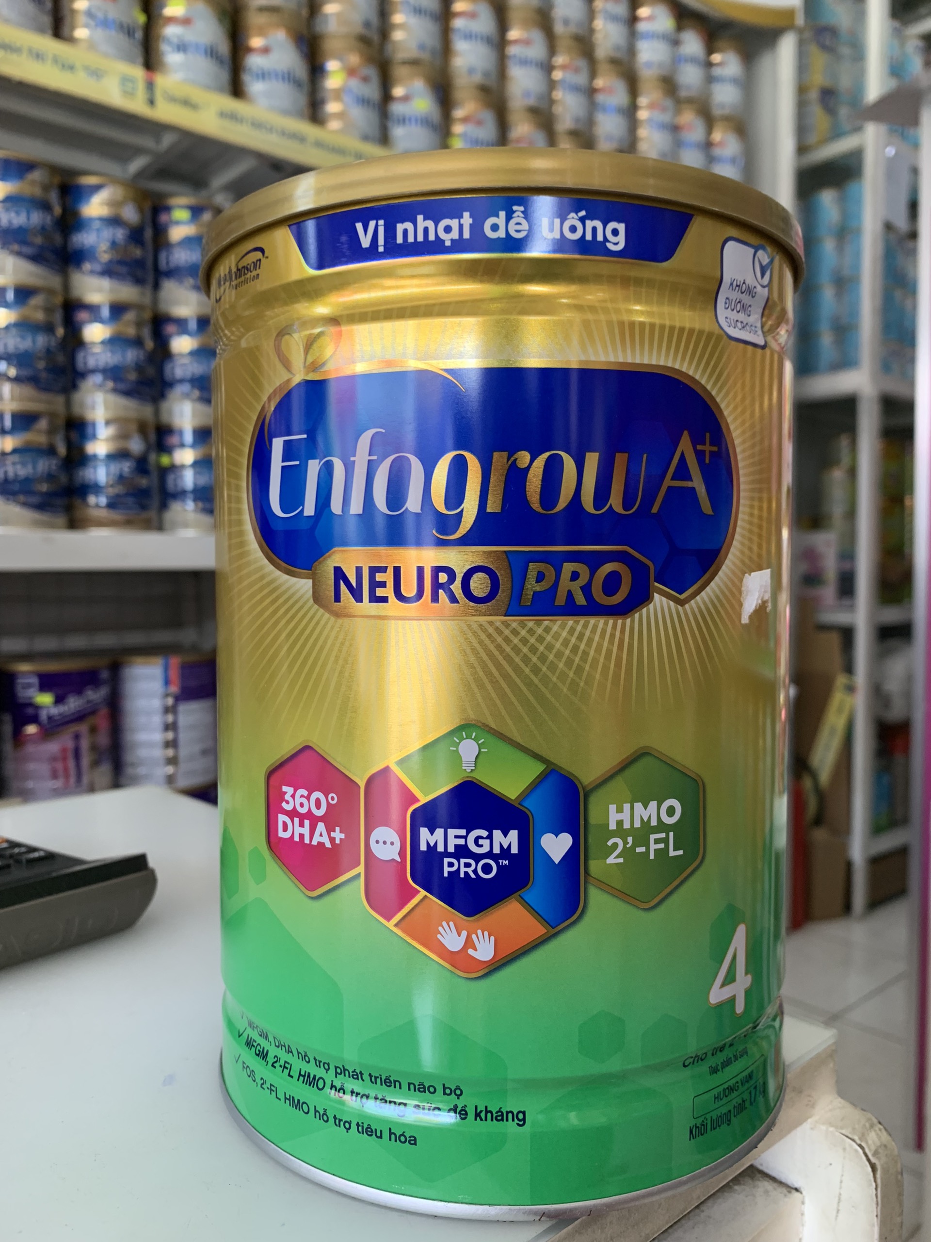 Sữa bột enfagrow a+ neuro pro số 4 1,7kg dành cho trẻ từ 2 đên 6 tuổi