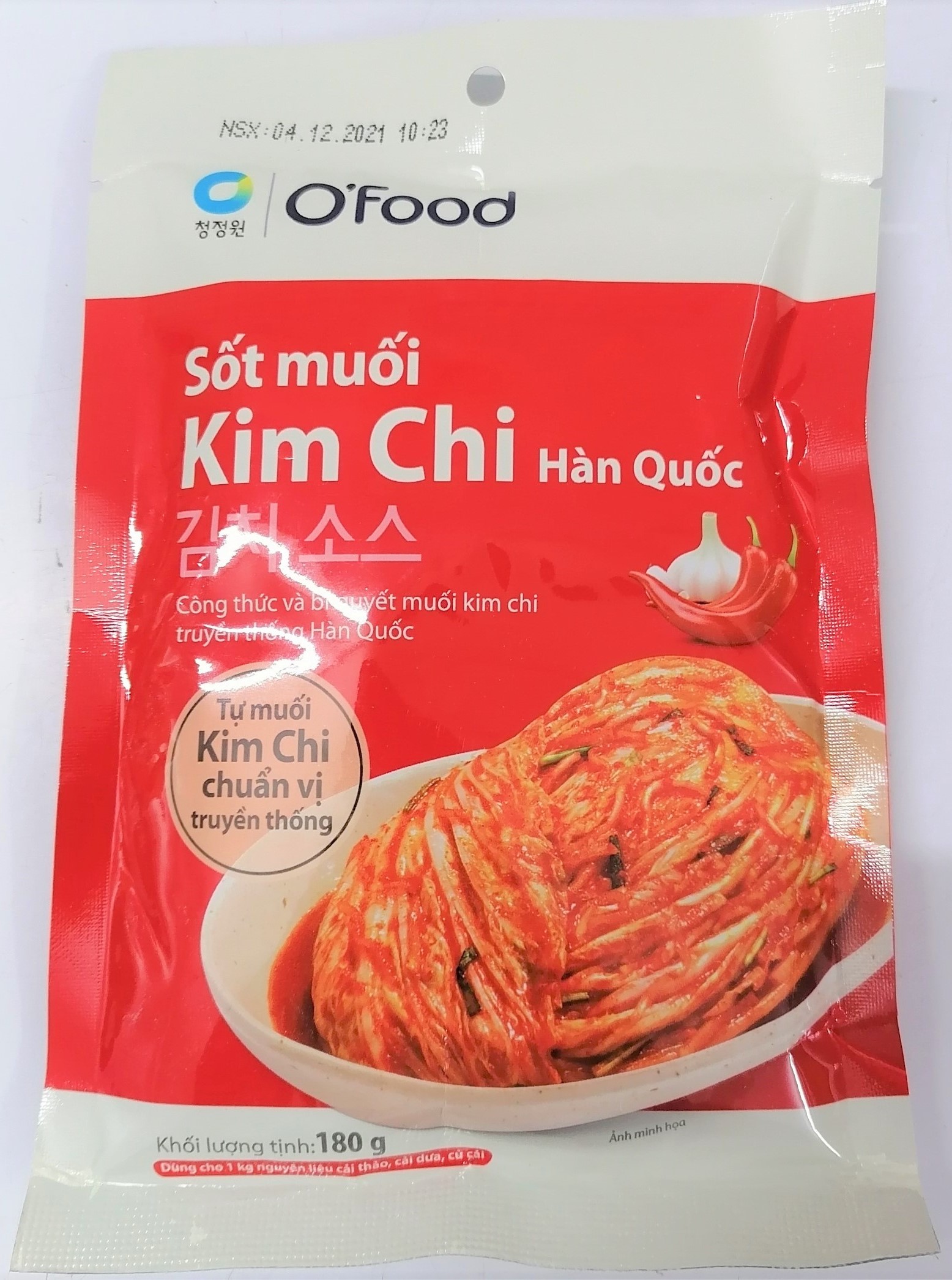 gói 180g SỐT MUỐI KIM CHI KIỂU HÀN QUỐC Ofood MIWON Kim Chi Pickle Sauce