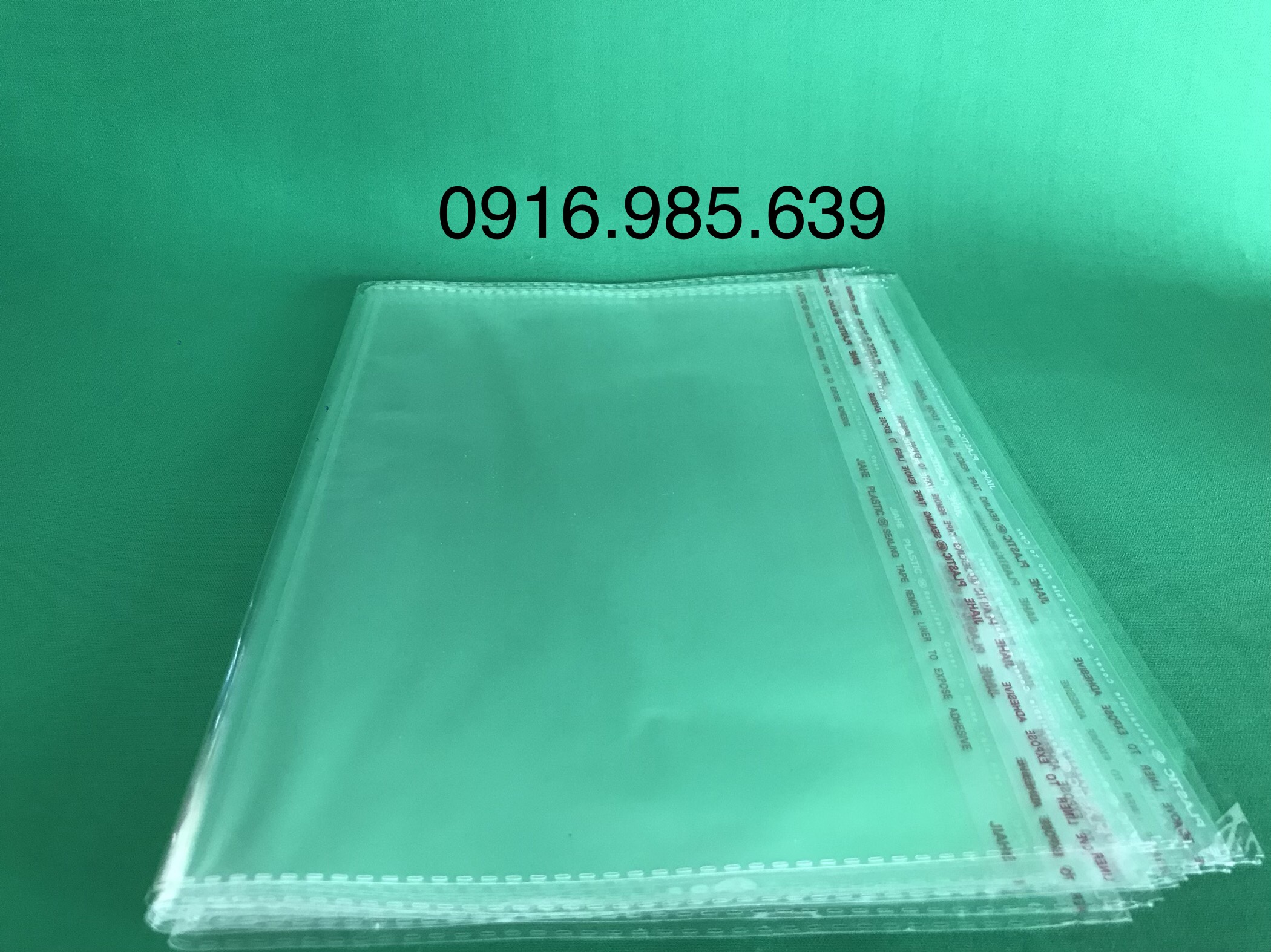 1 kg túi opp dán miệng