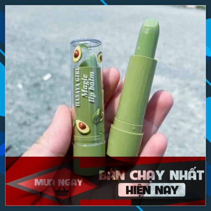 Son dưỡng môi hồng tự nhiên mùi bơ Hasaya girl