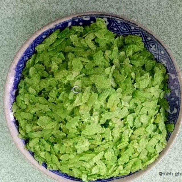 1KG CỐM DẸP XANH