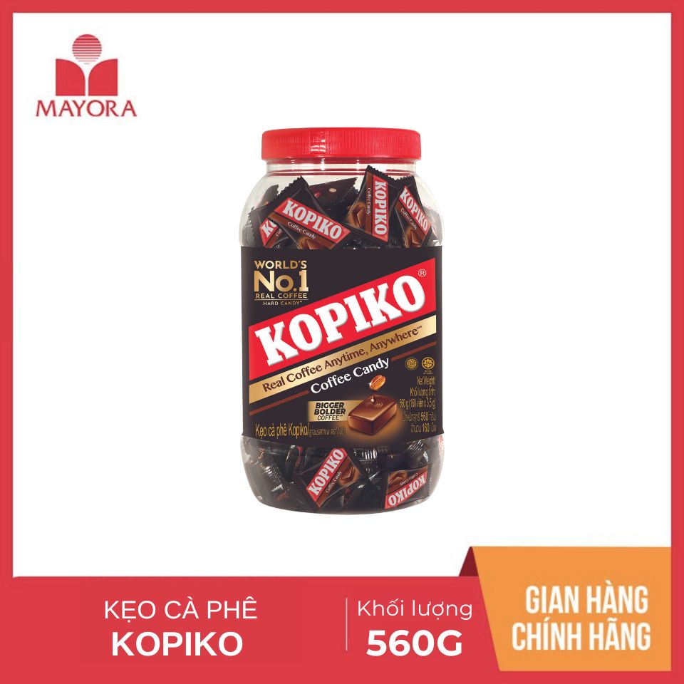 Kẹo kopiko coffee hũ 560g