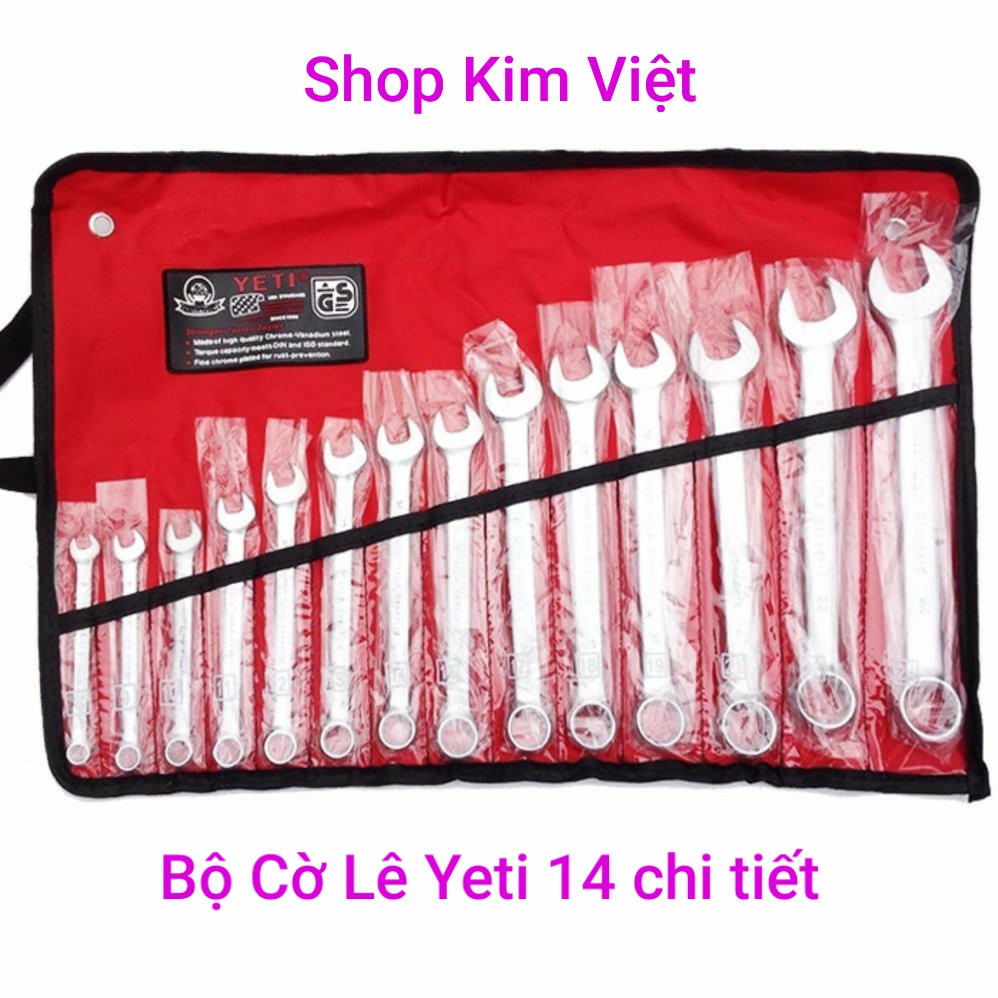 Bộ cờ lê 14 chi tiết tháo lắp xe máy ô tô