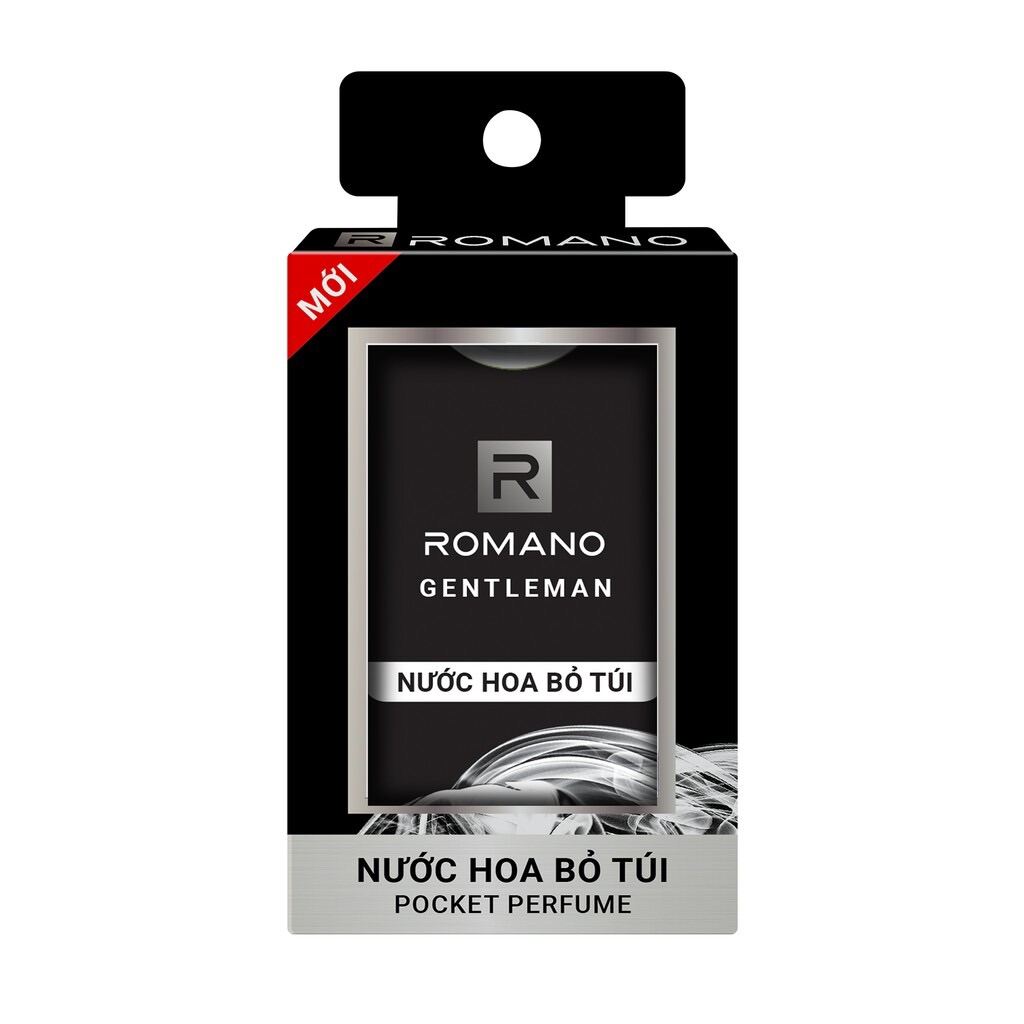Nước hoa bỏ túi Romano Gentleman nhanh chóng tiện dụng 18ml