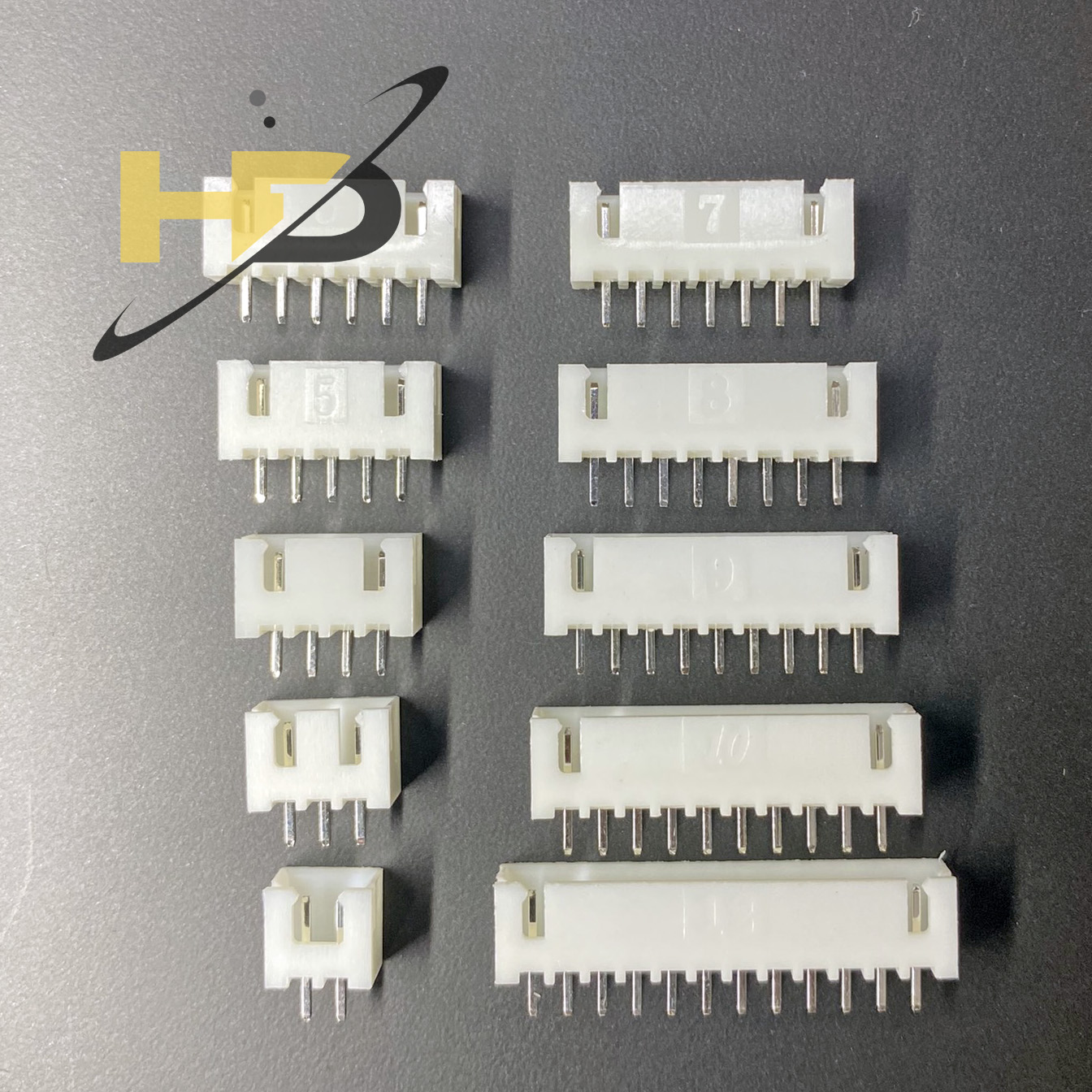 Gói 50 Chiếc Đầu Nối XH2.54 2.54mm, Jack Đực Thẳng Loại 2A - 3A - 4A - 5A - 6A .... 10A - 12A