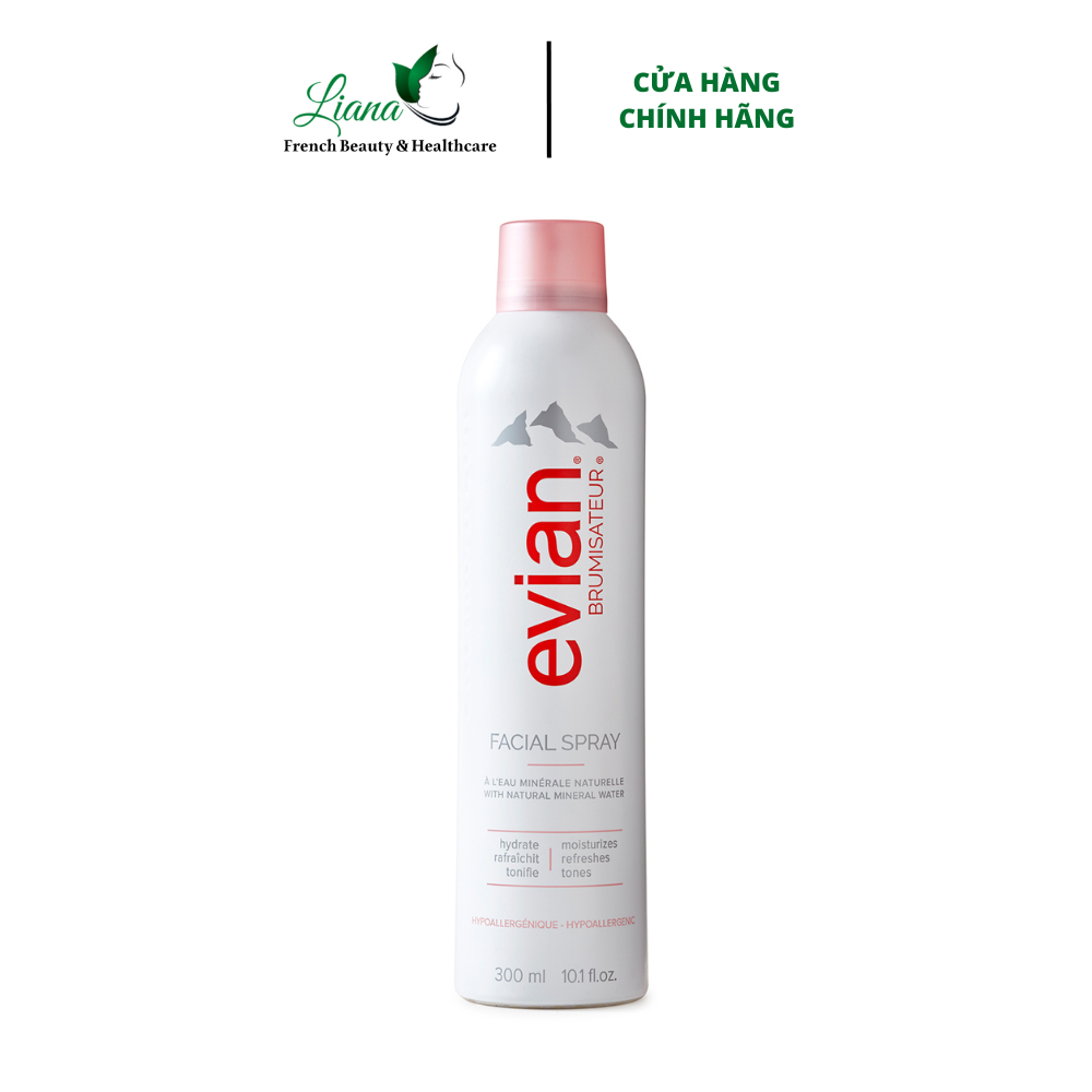 Nước xịt khoáng evian facial spray ev 300ml