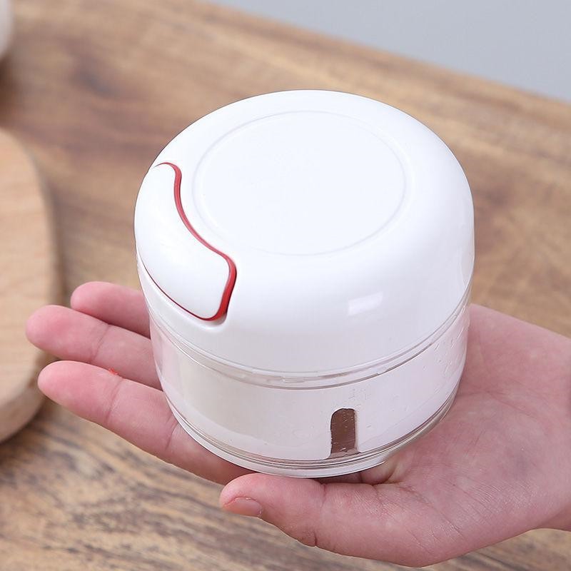 [MÁY XAY TỎI ỚT CẦM TAY MINI TIỆN DỤNG] - DỤNG CỤ XAY TỎI ỚT CẦM TAY ĐA NĂNG THẾ HỆ MỚI, XAY TỎI ỚT KÉO TAY MẪU MỚI. MÁY XAY TỎI MINI - MÁY XAY THỰC PHẨM, NGHIỀN TỎI ỚT BẰNG TAY